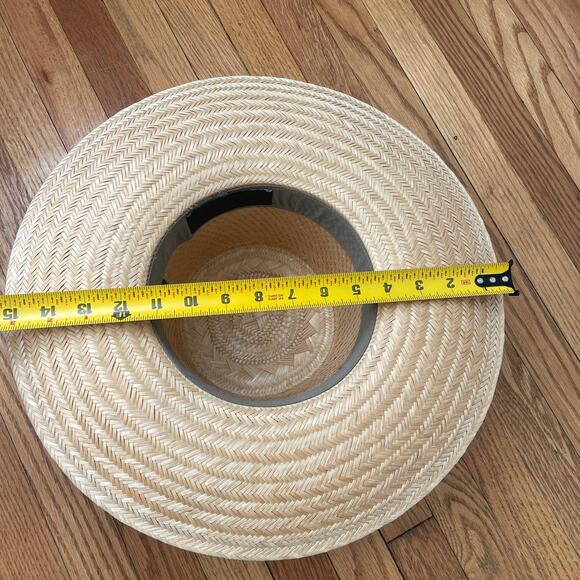 Janessa Leone Elsa Boater Straw Hat - Picture 2 of 4